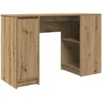 vidaXL Schreibtisch Artisan-Eiche 120x42x76 cm Holzwerkstoff