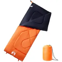 vidaXL Schlafsack für Erwachsene Camping 3 Jahreszeiten 94460