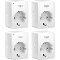 TP-LINK Tapo P100 (4er Pack) WLAN Smart Plug 2.4GHz