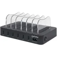 Manhattan 6-Port USB Charging Station – USB-A – Smart IC – 50W Output