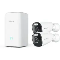Reolink Hub with 2x Argus Eco Ultra 4K | 8MP | Battery | IP66