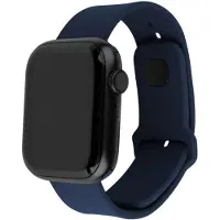 FIXED Silikonarmband für Apple Watch 38/40/41 mm, blau