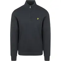 Lyle & Scott Sweat Half Zip Pull Navy