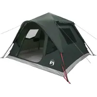 vidaXL Sofort Zelt Olivegrün 305 x 275 x 190 cm Polyester und Stahl