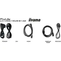 Iiyama LH10551UWS-B1AG, Digital Signage Flachbildschirm, 2,66 m (104.7"), LED, 5120 x 2160 Pixel, 24/7