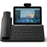 Yealink -SIP-T88V Pro, IP-Telefon, Schwarz, Drahtgebundenes & drahtloses Handgerät, Tisch/Bank, Android, 1000 Eintragungen