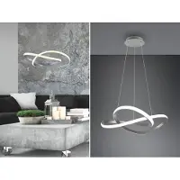 TRIO Reality Leuchten LED-Pendelleuchte Course