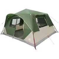 Syfax Sofortaufstellbares Zelt, Grün, 365 x 280 x 200 cm, aus Polyester und Stahl