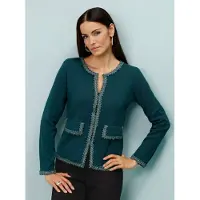Création L Strickjacke