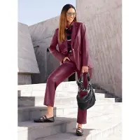 Inspirationen Lederimitat-Blazer "Lederimitat-Blazer"