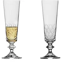 Lyngby Glas Sektgläser Eaton Clear 160 ml (2er Set)