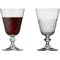 Lyngby Glas Rotwein Weinglas Eaton Clear 260 ml (2er Set)