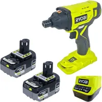 Ryobi R18ID2-0 Akku Schlagschrauber 18 V 200 Nm 1/4" + 2x Akku 5,0 Ah + Ladegerät