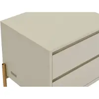 Vente-unique Nachttisch Korasa Beige 50 cm