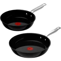 Tefal Experience Ceram Fusion Core Induktion Bratpfannenset 2-teilig