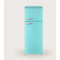 Evvo F45 Retro Zweitüriger Kühlschrank