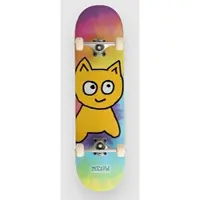 Meow Skateboards Big Cat Tie Dye 8" Skateboard tie dye Gr. Uni