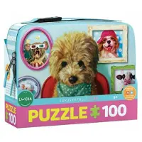 Eurographics Puzzle in einer Brotdose Zeit des Abends 100 Teile