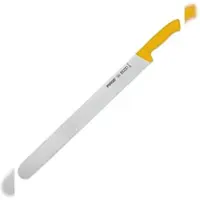 Pirge Ecco Dönermesser 45 cm Gelb - Aufschnittmesser - Schärfstes Edelstahl Döner Langmesser - Fleischmesser - BBQ Messer - Ergonomisches Griff