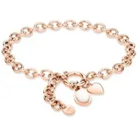 FYNCH-HATTON Armband Heart x Cabochon in roségold | Gr.: onesize