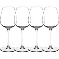 Villeroy & Boch Rotweinglas "Rotweingläser Purismo Wine 200 ml 4er Set transparent" Spülmaschinenfest