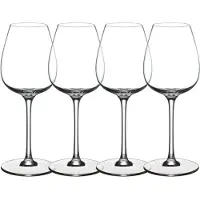 Villeroy & Boch Weißweinglas "Weißweingläser Purismo Wine 120 ml 4er Set transparent" Spülmaschinenfest