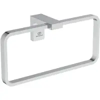 Ideal standard Conca Cube Handtuchring, verdeckte Befestigung, T4502AA, Farbe: Chrom
