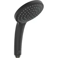 Ideal standard Handbrause Idealrain rund B9402XG Schwarz