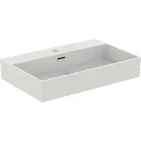 Ideal standard Extra Waschtisch, 1 Hahnloch, mit Überlauf, 700x450x150 mm, T372801, Farbe: Weiß