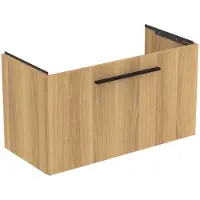 Ideal standard Waschtischunterschrank i.life S BxHxT 80 x 44 x 37,5 cm Frontfarbe eiche natur matt T5294NX ohne Griff