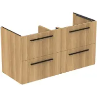 Ideal standard Waschtischunterschrank i.life B 1200x505x630mm, 4 Auszüge Eiche Natur 1200 x 505 x 630 mm, 4 Auszüge
