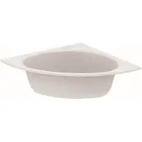 Ideal standard T476601 Eck-Badewanne i.life 1400x1400mm Weiß