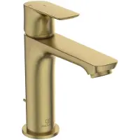 Ideal standard Waschtischarmatur Connect Air BlueStart Slim Grande, Ausladung 125mm A7013A2 Brushed Gold