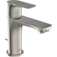 Ideal standard Waschtischarmatur Connect Air BlueStart Slim, Ausladung 107mm A7008GN Silver Storm