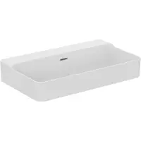 Ideal standard Conca Waschtisch, ohne Hahnloch, 800x450x165 mm, T3794MA, Farbe: Weiß mit Ideal Plus