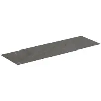 Ideal standard Conca Waschtischplatte, Ausschnitt mittig/links/rechts, 1585x505x6mm, T4202DI, Farbe: Pietra Grau