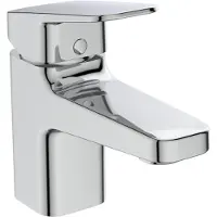Ideal standard Ceraplan Einhebel-Waschtischarmatur, Version H60, mit Ablaufgarnitur, chrom, BD204AA