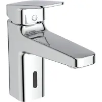 Ideal standard Waschtischarmatur CERAPLAN H90 mit Ablaufgarnitur, Sensorfunktion chrom chrom