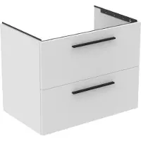 Ideal standard Waschtischunterschrank i.life B 800x505x630mm, 2 Auszüge weiß matt 800 x 505 x 630 mm, 2 Auszüge