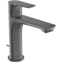 Ideal standard Waschtischarmatur Connect Air BlueStart Slim Grande, Ausladung 125mm A7013A5 Magnetic Grey