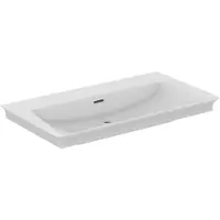 Ideal standard La Dolce Vita Möbelwaschtisch 860mm, ohne Hahnloch, mit Überlauf, E2701MA, Farbe: Weiß mit Ideal Plus