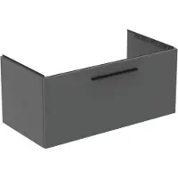 Ideal standard Waschtischunterschrank i.life B 1000x505x440mm, 1 Auszug Quarzgrau matt 1000 x 505 x 440 mm, 1 Auszug