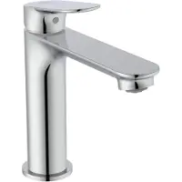 Ideal standard Ceralife O Waschtischarmatur, H120, BlueStart, ohne Ablaufgarnitur, Ausladung 135mm, chrom, BE119AA