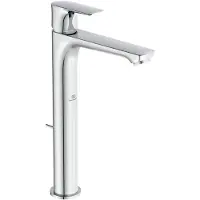 Ideal standard Waschtischarmatur Connect Air BlueStart verlängerter Sockel, Ausladung 150mm A7026AA Chrom