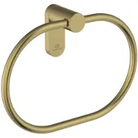 Ideal standard Conca Handtuchring, rund, verdeckte Befestigung, T4503A2, Farbe: Brushed Gold
