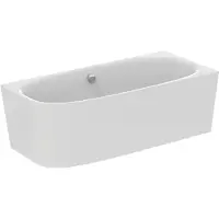 Ideal standard T549101 D-Form-Badewanne DEA f.Wandanbindung,