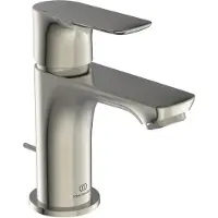 Ideal standard Waschtischarmatur Connect Air Piccolo, Ausladung 90mm A7014GN Silver Storm