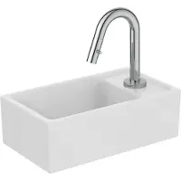 Ideal standard i.life S Waschtisch-Paket, Handwaschbecken und Standventil, chrom, E2129AA