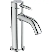 Ideal standard Ceraline Nuovo Waschtischarmatur, Ausladung 90mm, m.Ablgarn., BlueStart, BD758AA, Farbe: Chrom