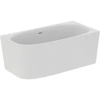 Ideal standard T546601 D-Form-Badewanne DEA f.Wandanbindung,
